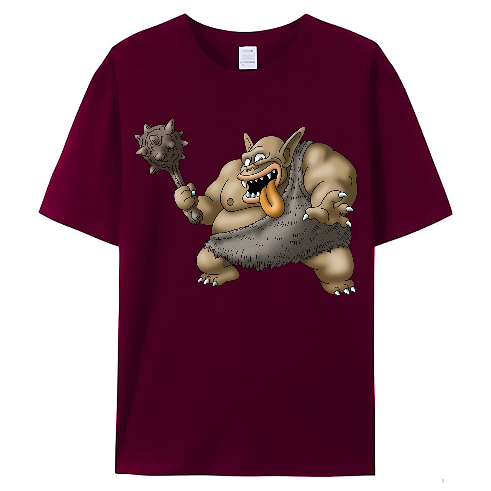 （画像用） ドラゴンクエスト Doragon Kuesuto Dragon Quest レディースカジュアルプリントTシャツ（綿100％）